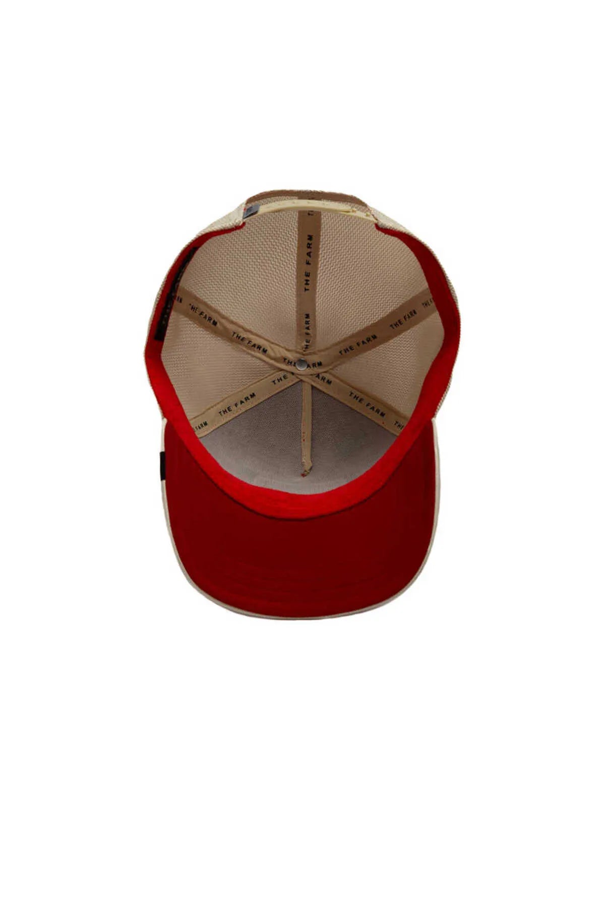 GORRA TRUCKER PERRO ROTTWEILER "SHLEATHER BOY" - ROJO / BLANCO - GOORIN BROS THE FARM ANIMALS | 101-1829