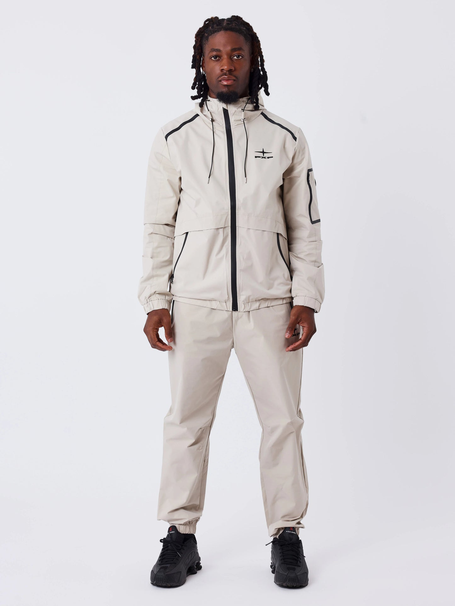 CHAQUETA CON CAPUCHA TECHWEAR - BEIGE - PROJECT X PARIS | 2533164_GG