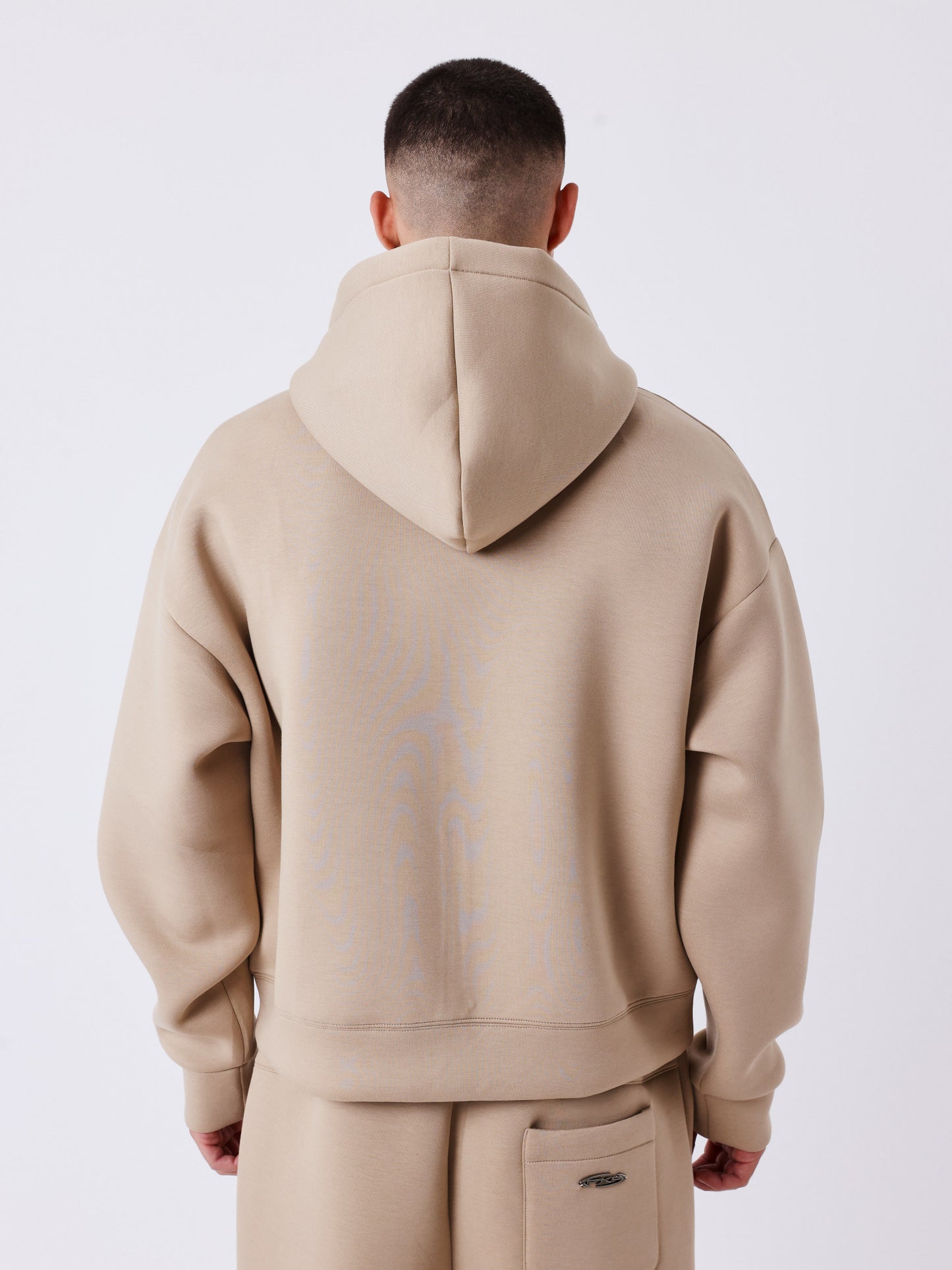 SUDADERA CREMALLERA Y CAPUCHA NEOPRENO - BEIGE - PROJECT X PARIS | PXP 2533188_TP