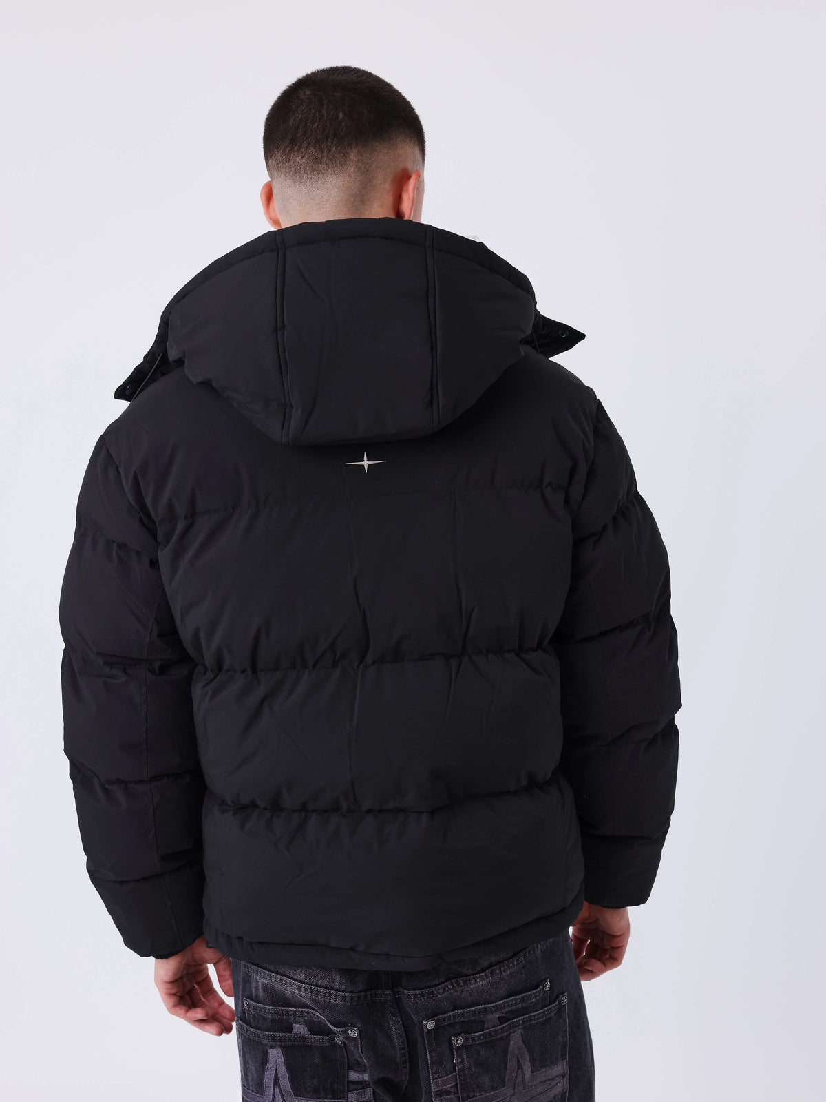 CHAQUETA ACOLCHADA "CRINKLE" - NEGRO - PROJECT X PARIS | 2551002-BK