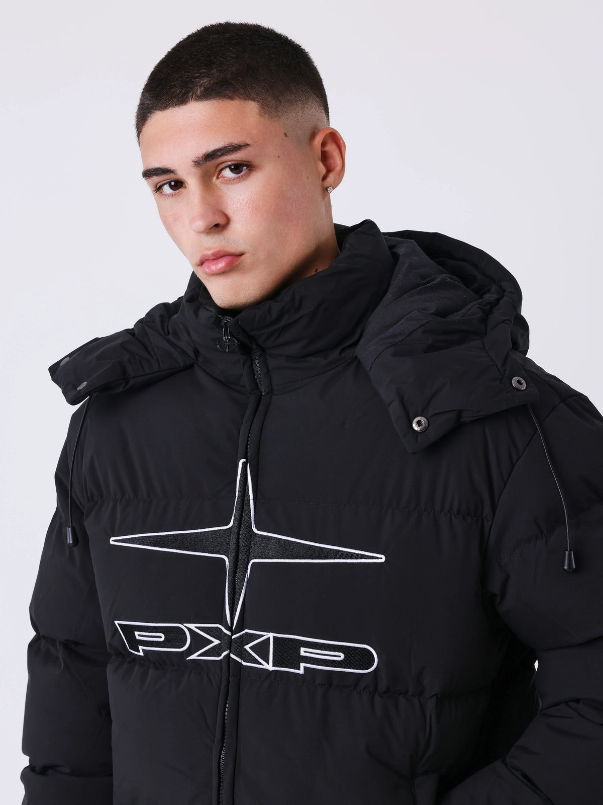 CHAQUETA ACOLCHADA "CRINKLE" - NEGRO - PROJECT X PARIS | 2551002-BK
