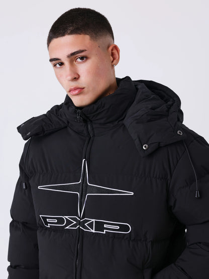 CHAQUETA ACOLCHADA "CRINKLE" - NEGRO - PROJECT X PARIS | 2551002-BK