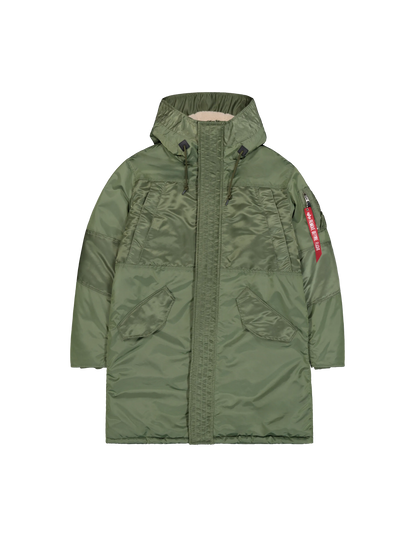 CHAQUETA PARKA "STUDIO FIELD PARKA WINTER" - VERDE MILITAR - ALPHA INDUSTRIES | 258119