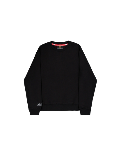 SUDADERA "LABEL BACKPRINT" - NEGRO - ALPHA INDUSTRIES | 258307