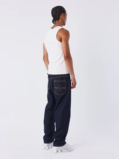 PANTALÓN VAQUERO EN DENIM - AZUL - PROJECT X PARIS | PXP 2594420-JB