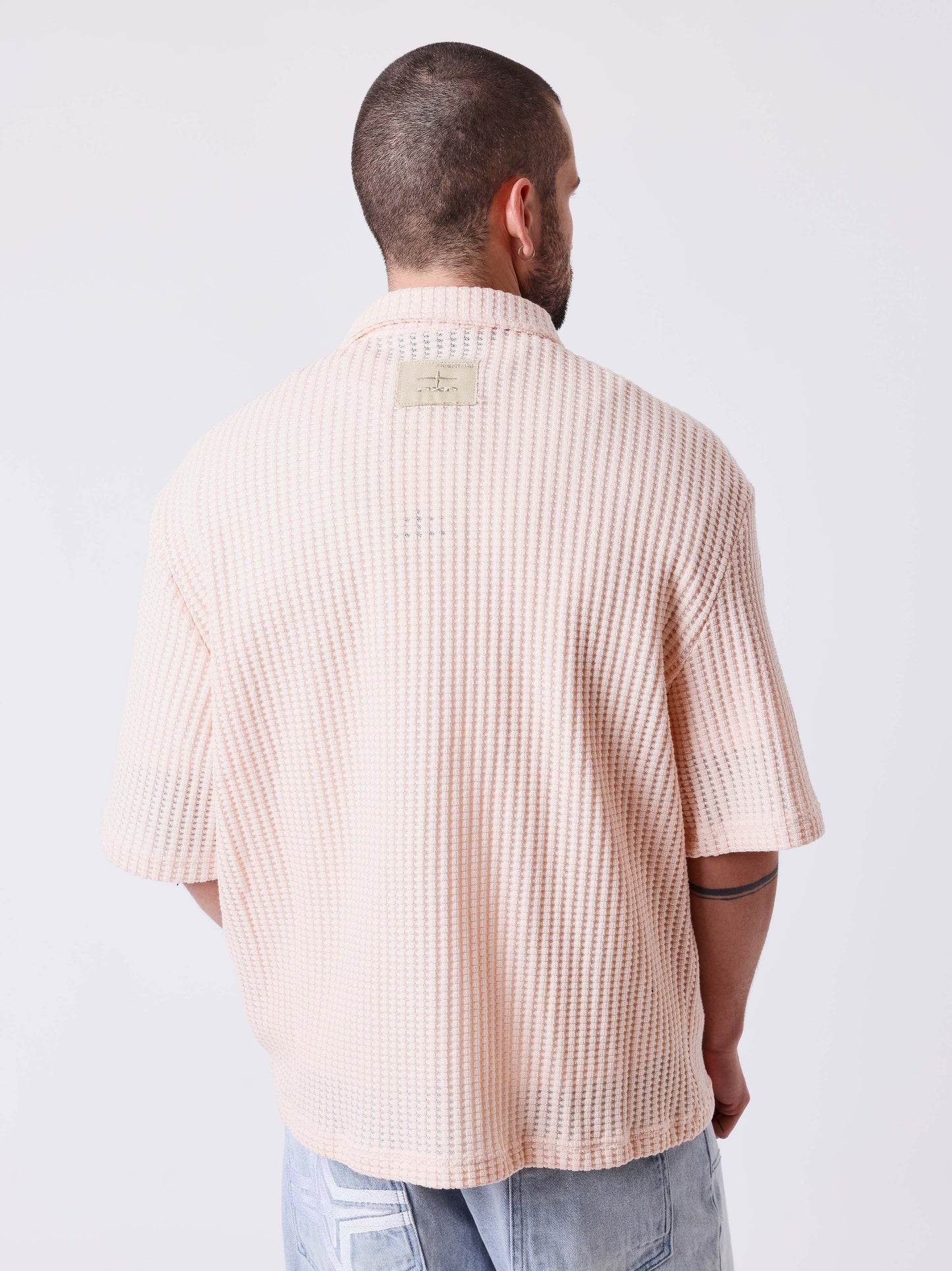CAMISA DE MANGA CORTA TEXTURADA - ROSA - PROJECT X PARIS | PXP 2610303_PC