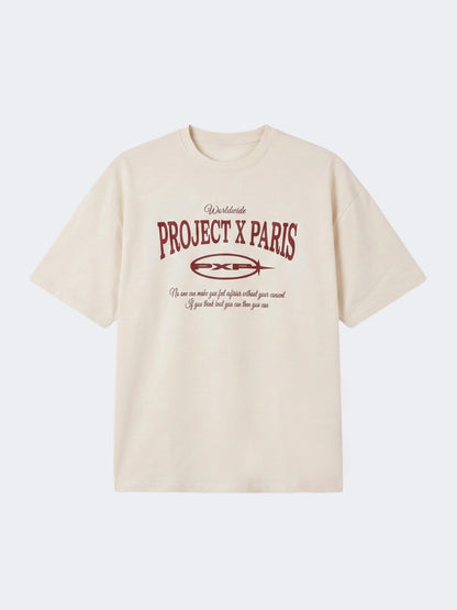 CAMISETA VARSITY- MARFIL - PROJECT X PARIS | 2611106_CC