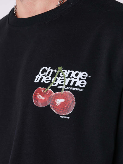 CAMISETA CEREZAS - NEGRO - PROJECT X PARIS | 2611165_BK