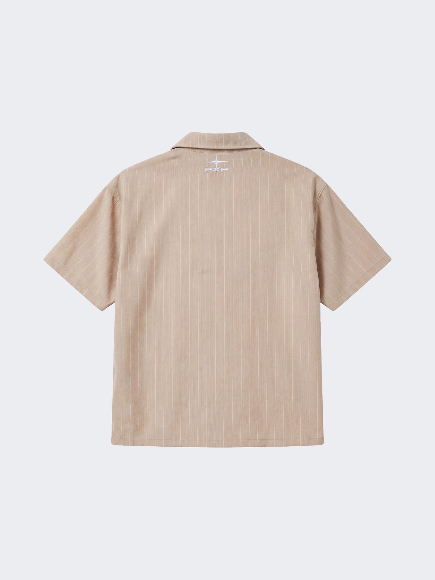 CAMISA DE MANGA CORTA RAYAS - BEIGE - PROJECT X PARIS | PXP 2614002_BG
