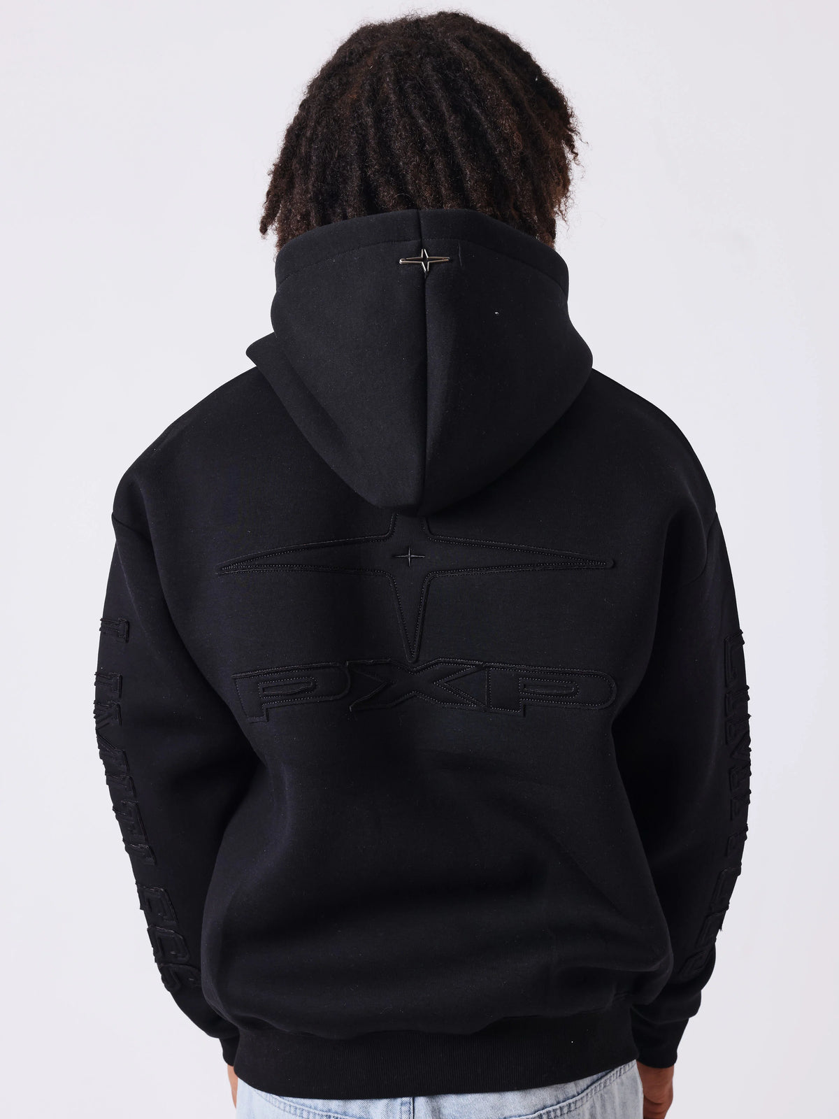 SUDADERA CON CAPUCHA NEOPRENO OUTSIDER - NEGRO - PROJECT X PARIS | PXP-2622331_BK
