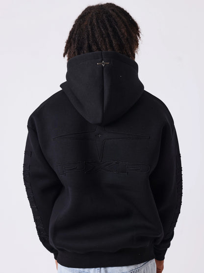SUDADERA CON CAPUCHA NEOPRENO OUTSIDER - NEGRO - PROJECT X PARIS | PXP-2622331_BK