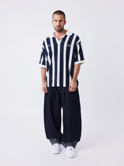 POLO DE PUNTO - AZUL/BLANCO - PROJECT X PARIS | PXP 2661016_OWBS