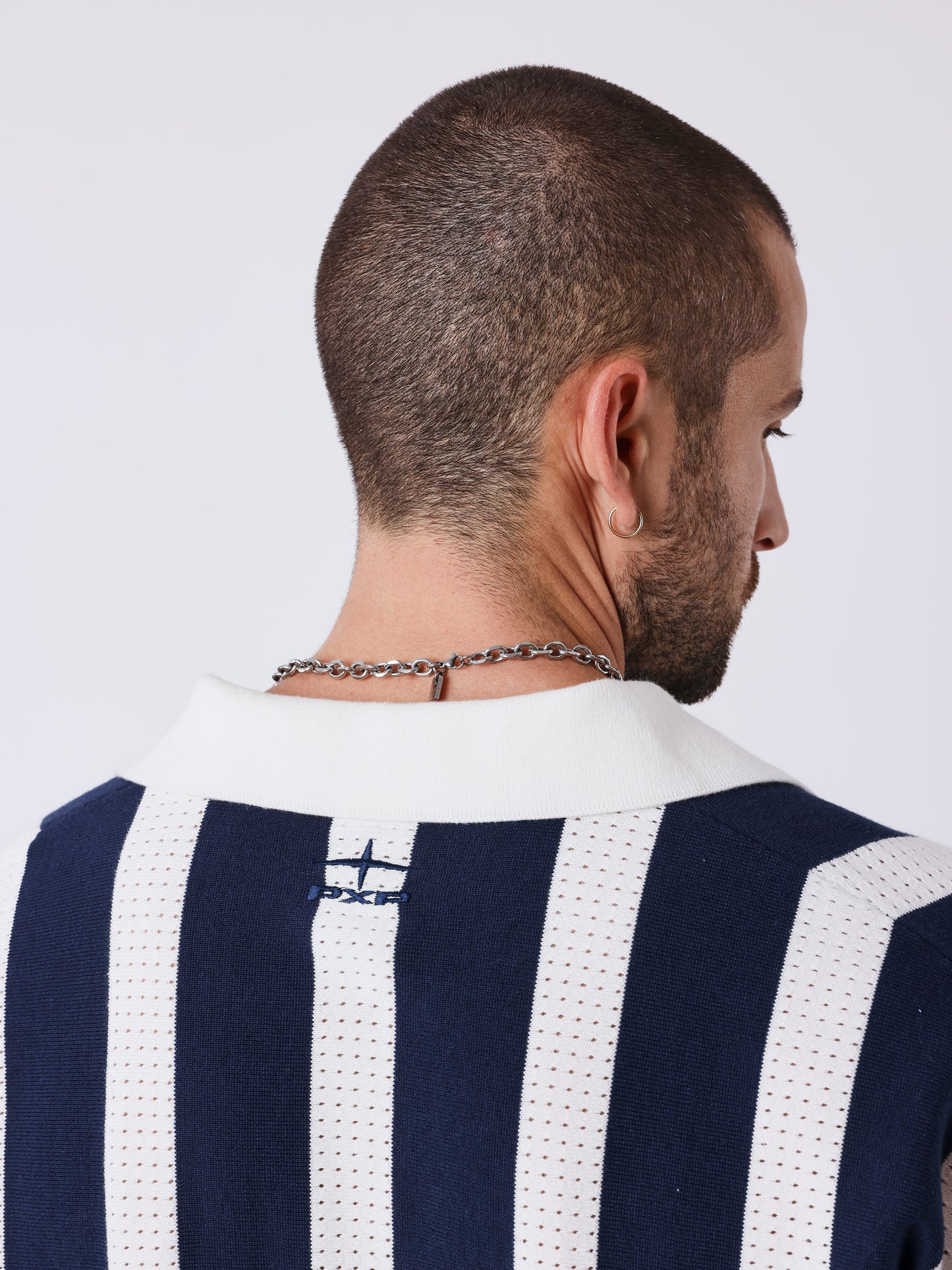 POLO DE PUNTO - AZUL/BLANCO - PROJECT X PARIS | PXP 2661016_OWBS