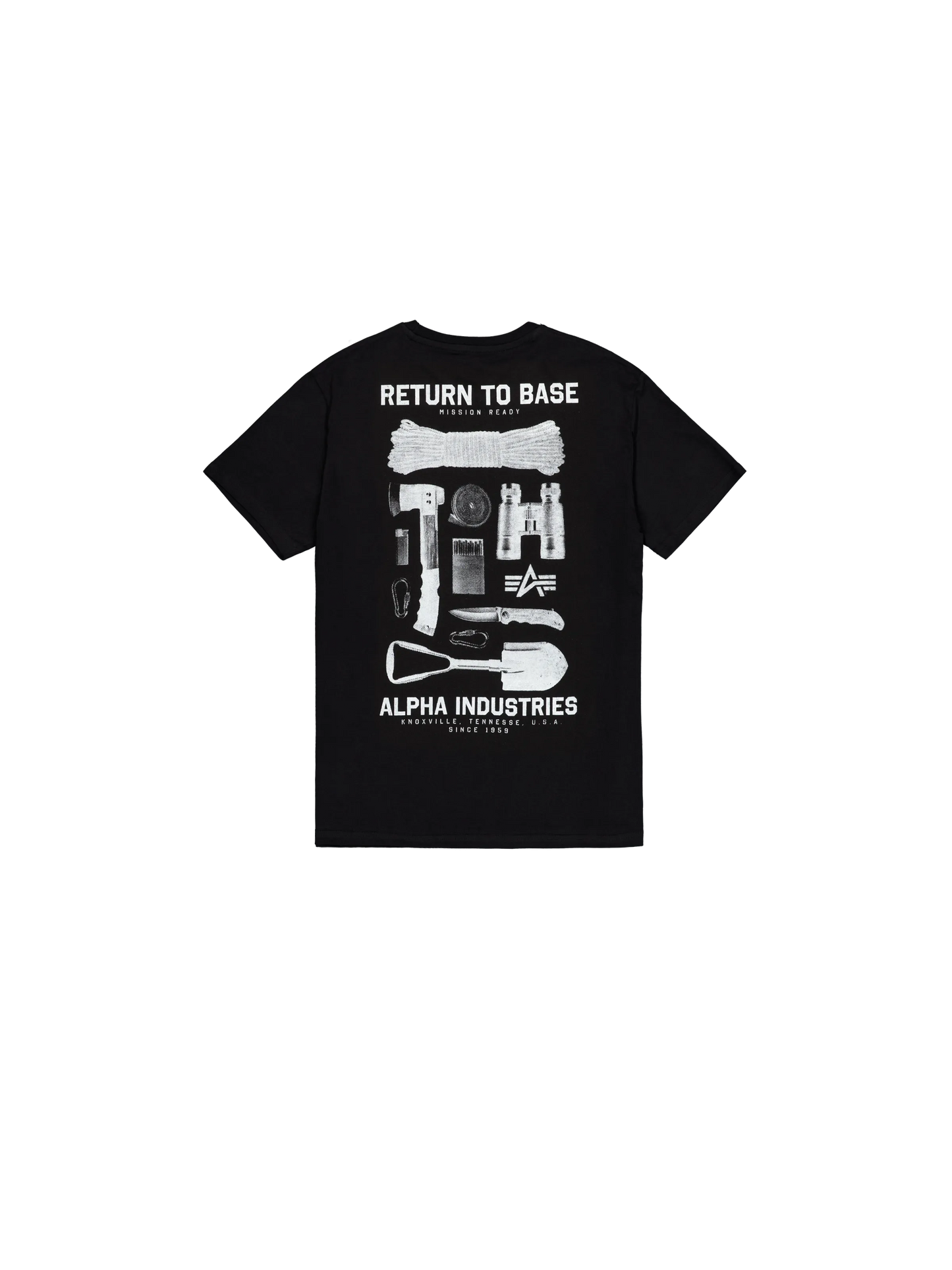 RETURN TO BASE TSHIRT - NEGRO - ALPHA INDUSTRIES | 266506