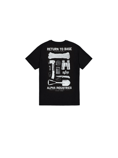 RETURN TO BASE TSHIRT - NEGRO - ALPHA INDUSTRIES | 266506
