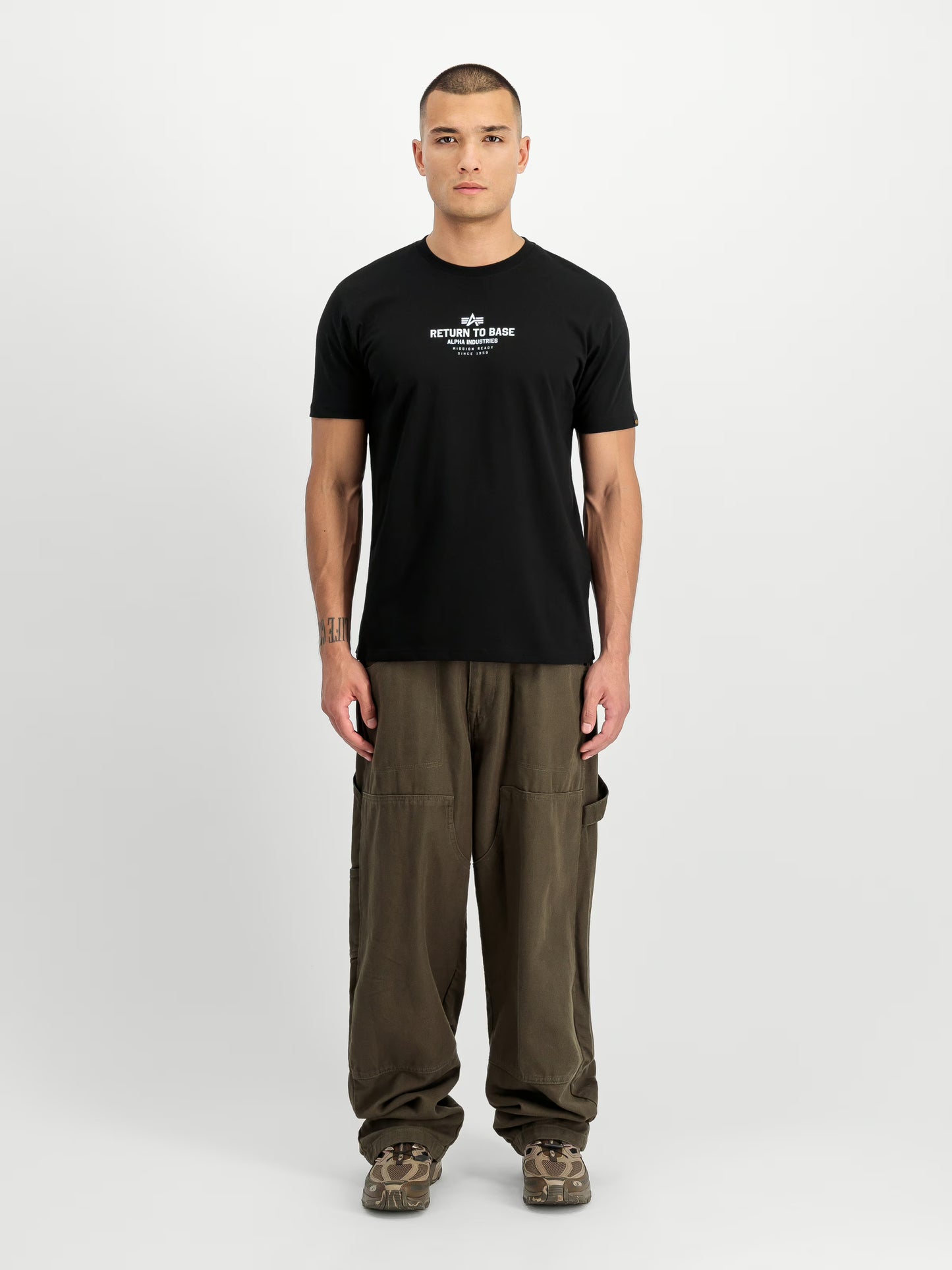RETURN TO BASE TSHIRT - NEGRO - ALPHA INDUSTRIES | 266506