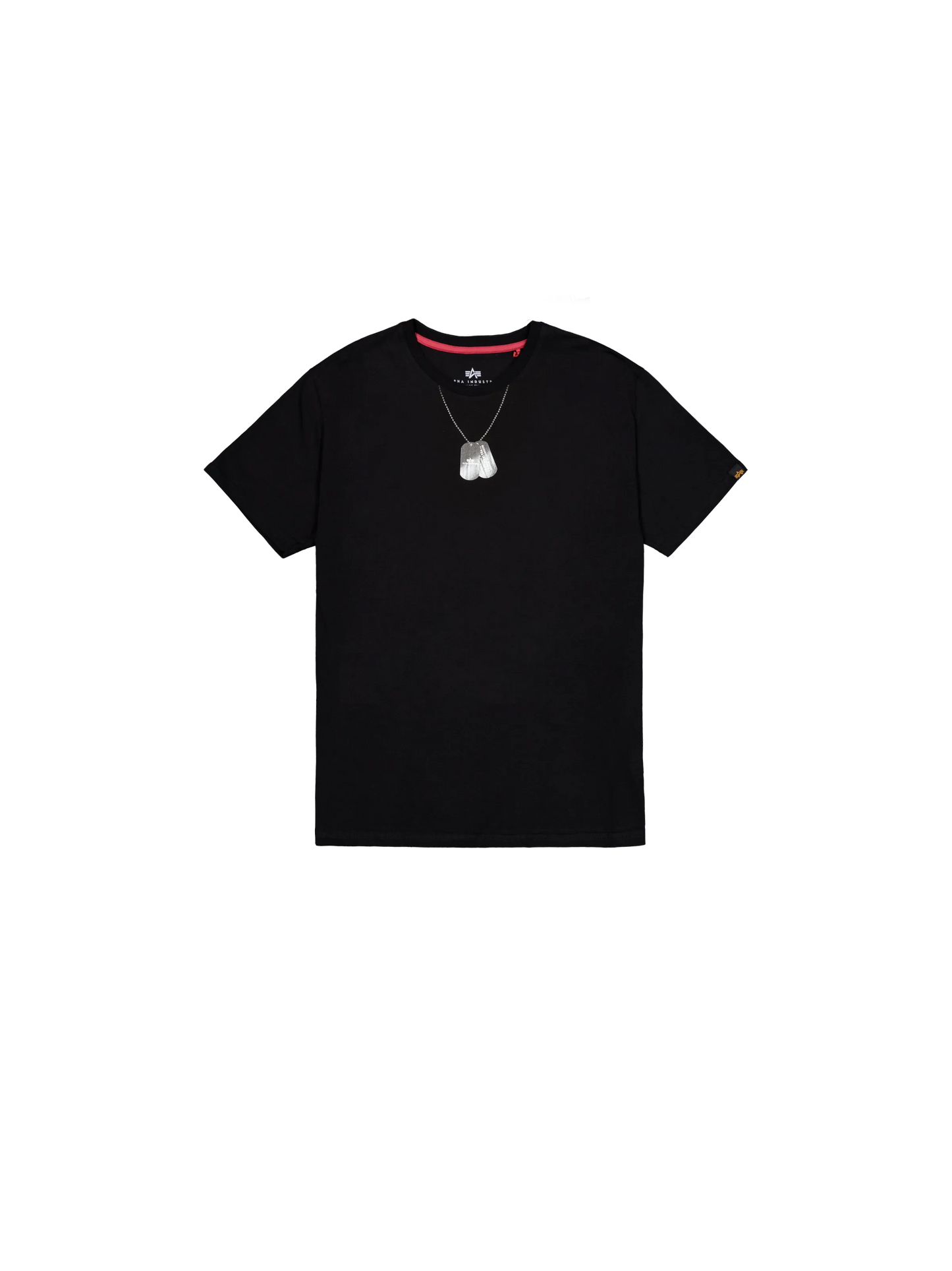 CAMISETA "DOG-TAG" - NEGRO - ALPHA INDUSTRIES | 266529