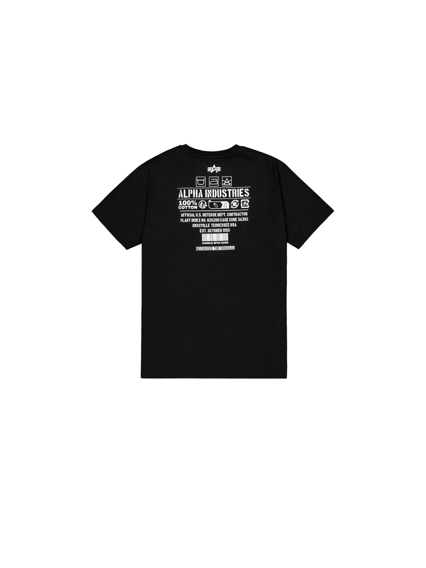 CAMISETA "DOG-TAG" - NEGRO - ALPHA INDUSTRIES | 266529