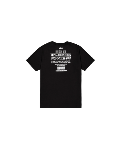 CAMISETA "DOG-TAG" - NEGRO - ALPHA INDUSTRIES | 266529