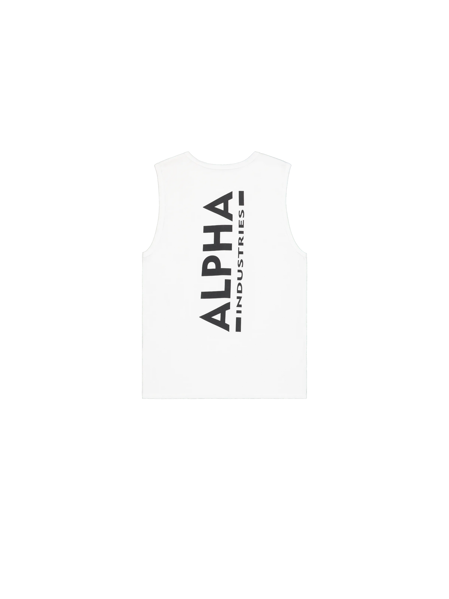 CAMISETA SIN MANGAS "BACKPRINT TANK" - BLANCO - ALPHA INDUSTRIES | 266562