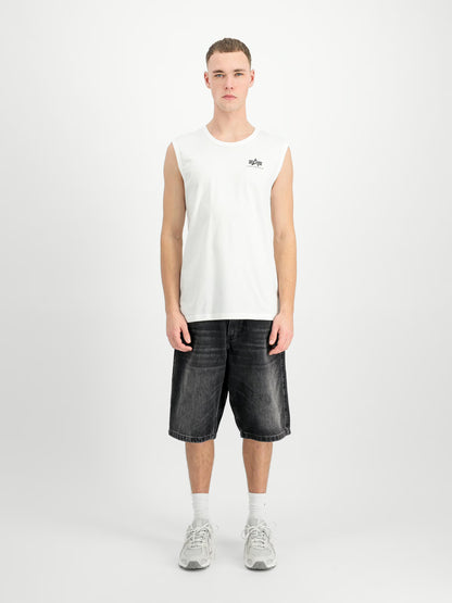 CAMISETA SIN MANGAS "BACKPRINT TANK" - BLANCO - ALPHA INDUSTRIES | 266562