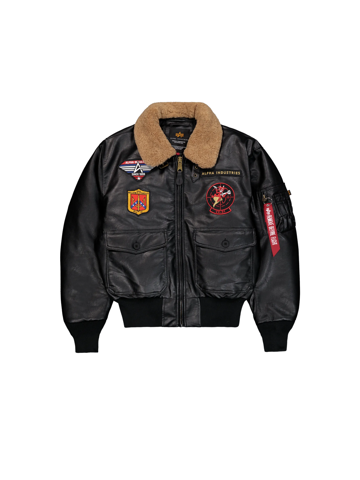 CHAQUETA BOMBER "G-1 DEVILS BRIGADE LOOSE" - NEGRO - ALPHA INDUSTRIES | 268133-03