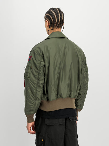 CHAQUETA BOMBER "CWU-45/P DEVILS BRIGADE LOOSE" - VERDE MILITAR - ALPHA INDUSTRIES | 268135-142