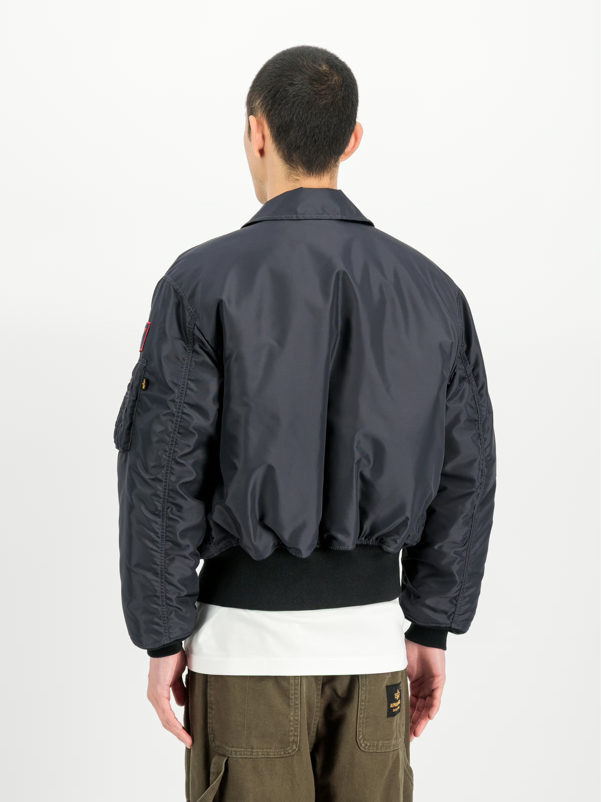 CHAQUETA BOMBER "CWU-45/P DEVILS BRIGADE LOOSE" - GRIS HIERRO - ALPHA INDUSTRIES | 268135-466
