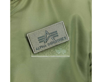 CHAQUETA BOMBER "MA-1 VF EMB BACK" - VERDE MILITAR - ALPHA INDUSTRIES | 268114-01