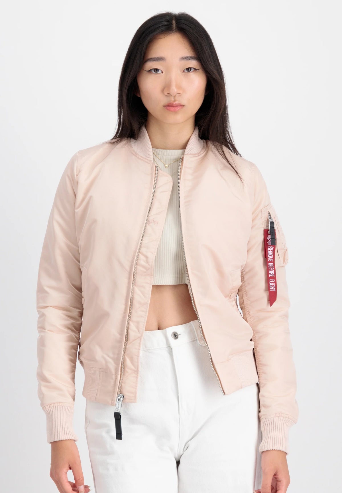 CHAQUETA MUJER BOMBER "MA-1 VF 59" - ROSA - ALPHA INDUSTRIES | 133009-640