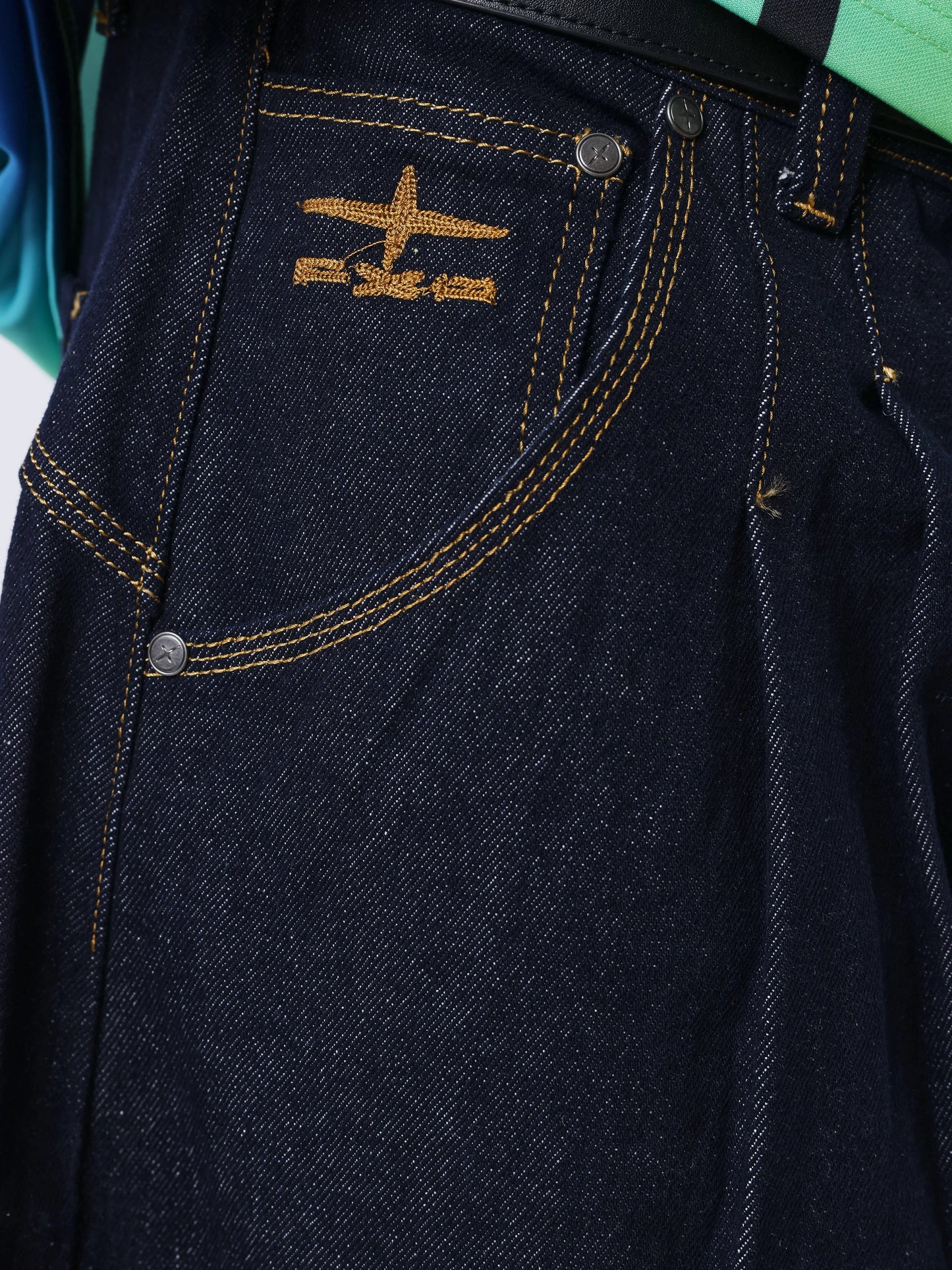 PANTALÓN VAQUERO CON DOBLADILLO CLASSY - AZUL - PROJECT X PARIS | PXP 2694476_JB