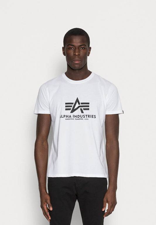 CAMISETA BÁSICA - BLANCO - ALPHA INDUSTRIES | 100501