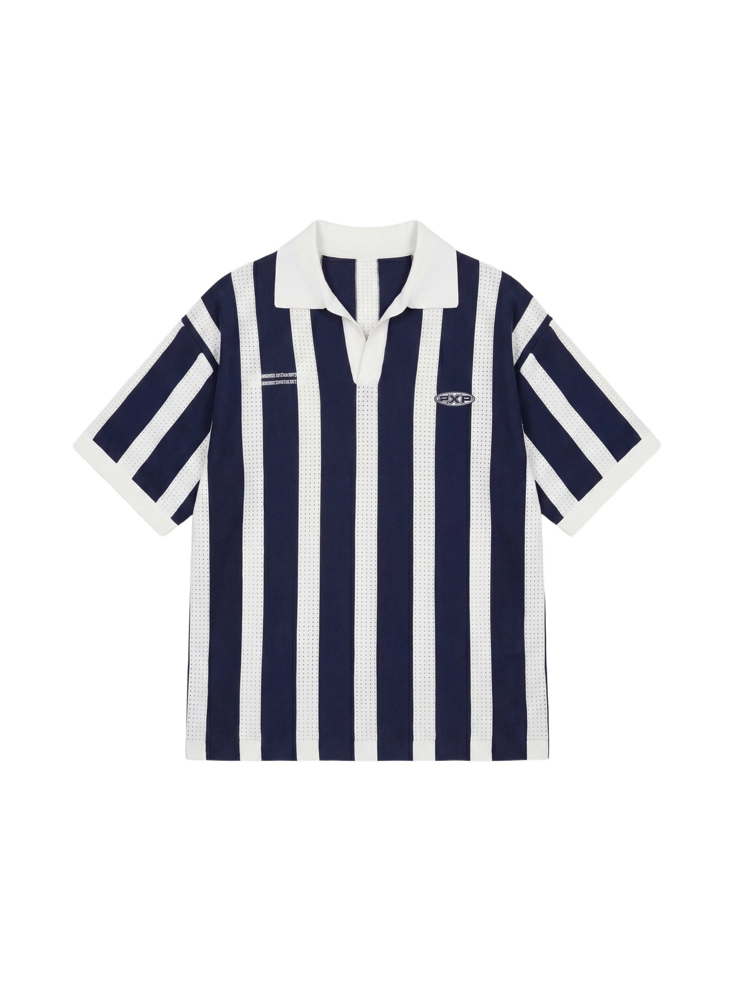 POLO DE PUNTO - AZUL/BLANCO - PROJECT X PARIS | PXP 2661016_OWBS