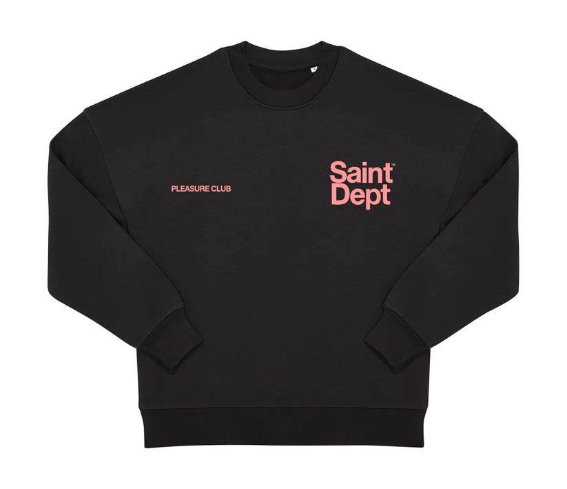 SUDADERA "VALIDATION" - NEGRO - SAINT DEPT