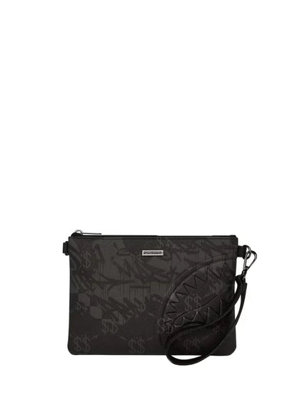 BOLSO POCHETTE CONVERTIBLE BANDOLERA 3AM CHECK - NEGRO/GRIS - SPRAYGROUND | 910B7502NSZ