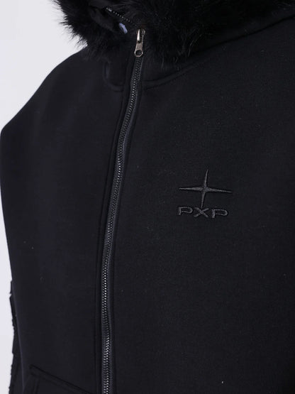 CHAQUETA DE NEOPRENO OUTSIDER - NEGRO - PROJECT X PARIS | 2633206_BK