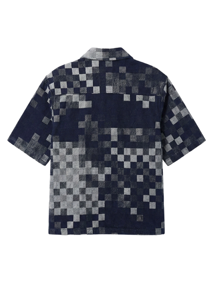 CAMISA DE MANGA CORTA PIXEL - AZUL - PROJECT X PARIS | PXP 2693126