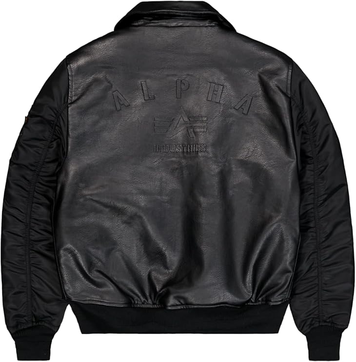 CHAQUETA BOMBER "CWU FL MOD" - NEGRO- ALPHA INDUSTRIES | 268140 (Copia)