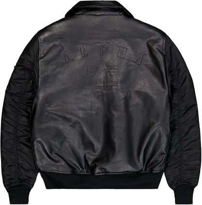 CHAQUETA BOMBER "CWU FL MOD" - NEGRO- ALPHA INDUSTRIES | 268140 (Copia)