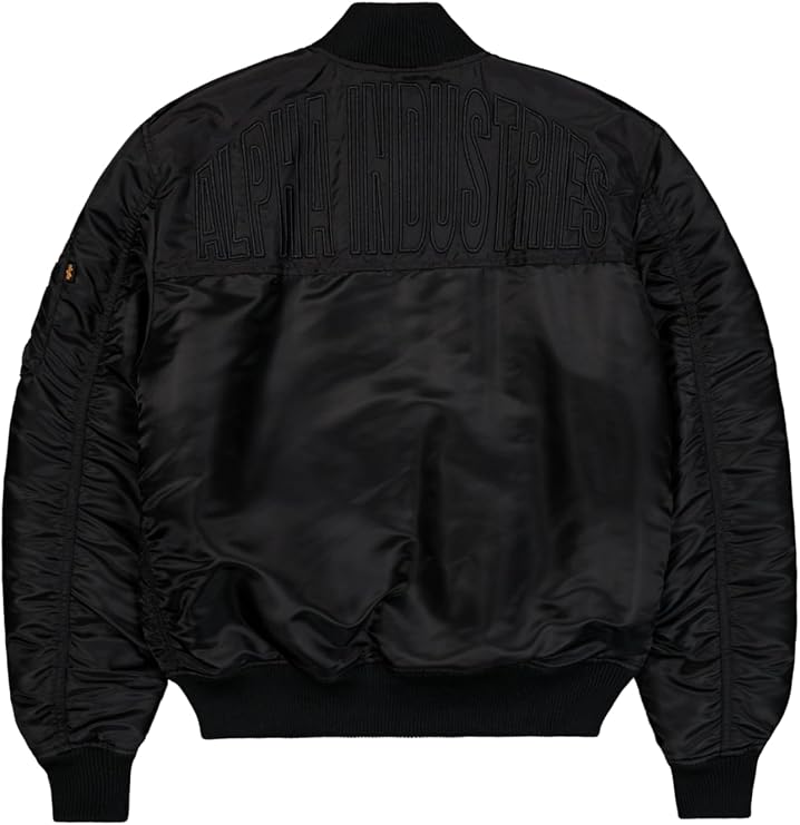 CHAQUETA BOMBER "MA-1 VF EMB BACK" - NEGRO - ALPHA INDUSTRIES | 268114-03