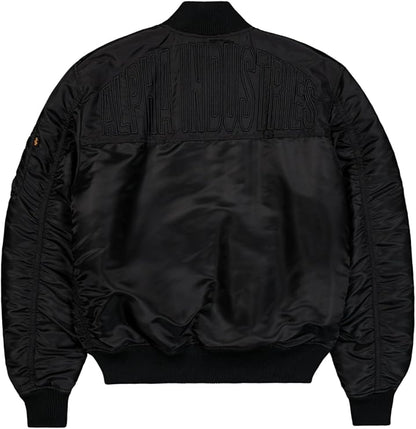 CHAQUETA BOMBER "MA-1 VF EMB BACK" - NEGRO - ALPHA INDUSTRIES | 268114-03
