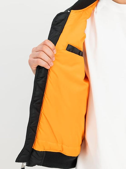 CHAQUETA BOMBER "MA-1 VF EMB BACK" - NEGRO - ALPHA INDUSTRIES | 268114-03