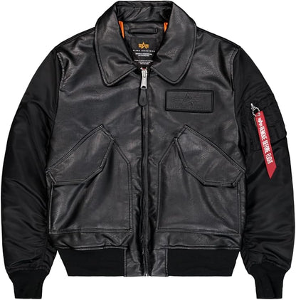 CHAQUETA BOMBER "CWU FL MOD" - NEGRO- ALPHA INDUSTRIES | 268140 (Copia)