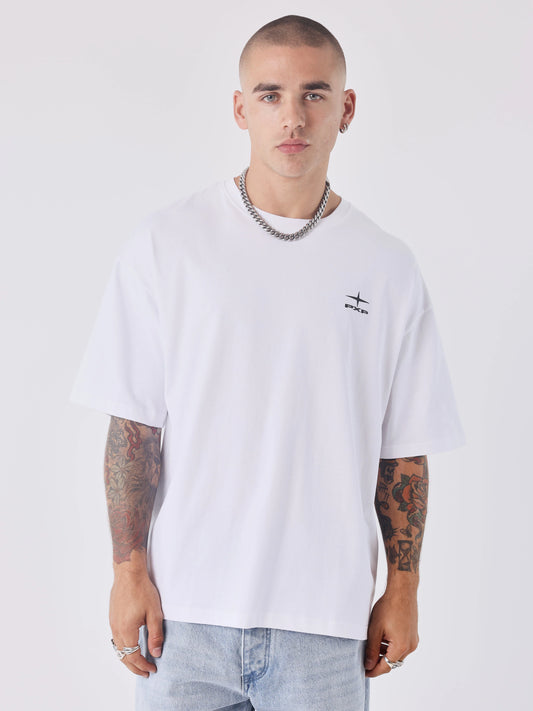 CAMISETA BOXY ESSENTIALS - BLANCO - PROJECT X PARIS | 2511023_W