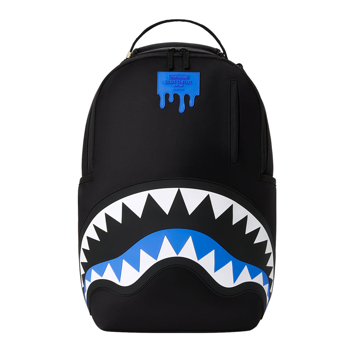 MOCHILA SHARK CENTRAL LIGHT BLUE BACKPACK - NEGRO/AZUL - SPRAYGROUND | 910B9637NSZ