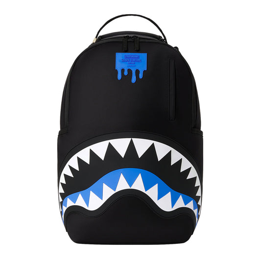 MOCHILA SHARK CENTRAL LIGHT BLUE BACKPACK - NEGRO/AZUL - SPRAYGROUND | 910B9637NSZ
