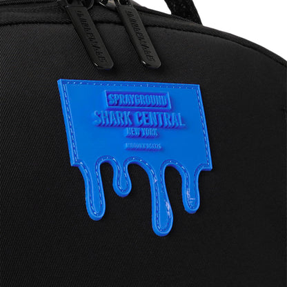 MOCHILA SHARK CENTRAL LIGHT BLUE BACKPACK - NEGRO/AZUL - SPRAYGROUND | 910B9637NSZ