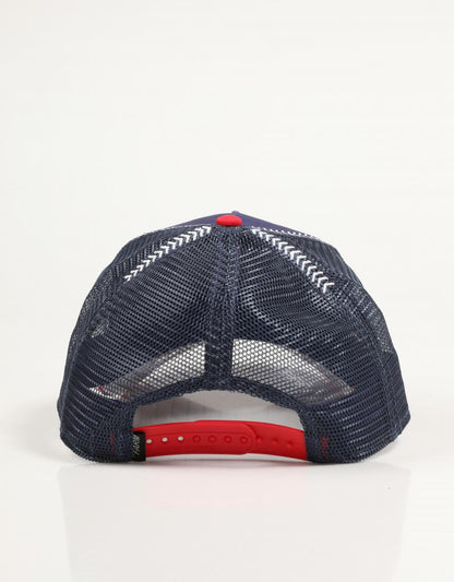 GORRA TRUCKER TORO "MOTO RAGING" - AZUL/ROJO - GOORIN BROS THE FARM ANIMALS | 101-2637