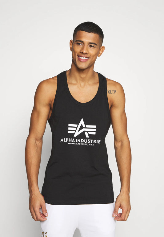 CAMISETA BÁSICA SIN MANGAS - NEGRO - ALPHA INDUSTRIES | 126566