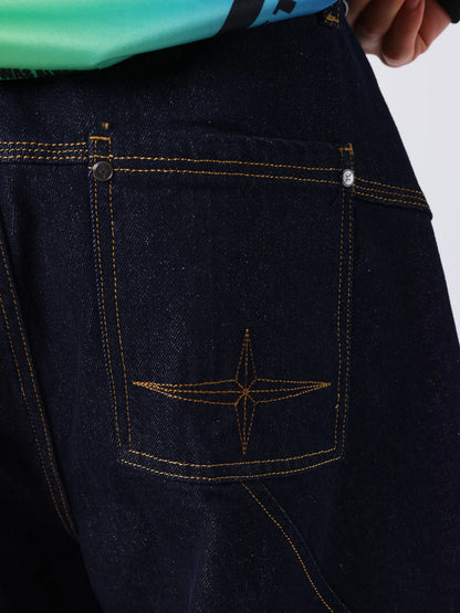 PANTALÓN VAQUERO CON DOBLADILLO CLASSY - AZUL - PROJECT X PARIS | PXP 2694476_JB